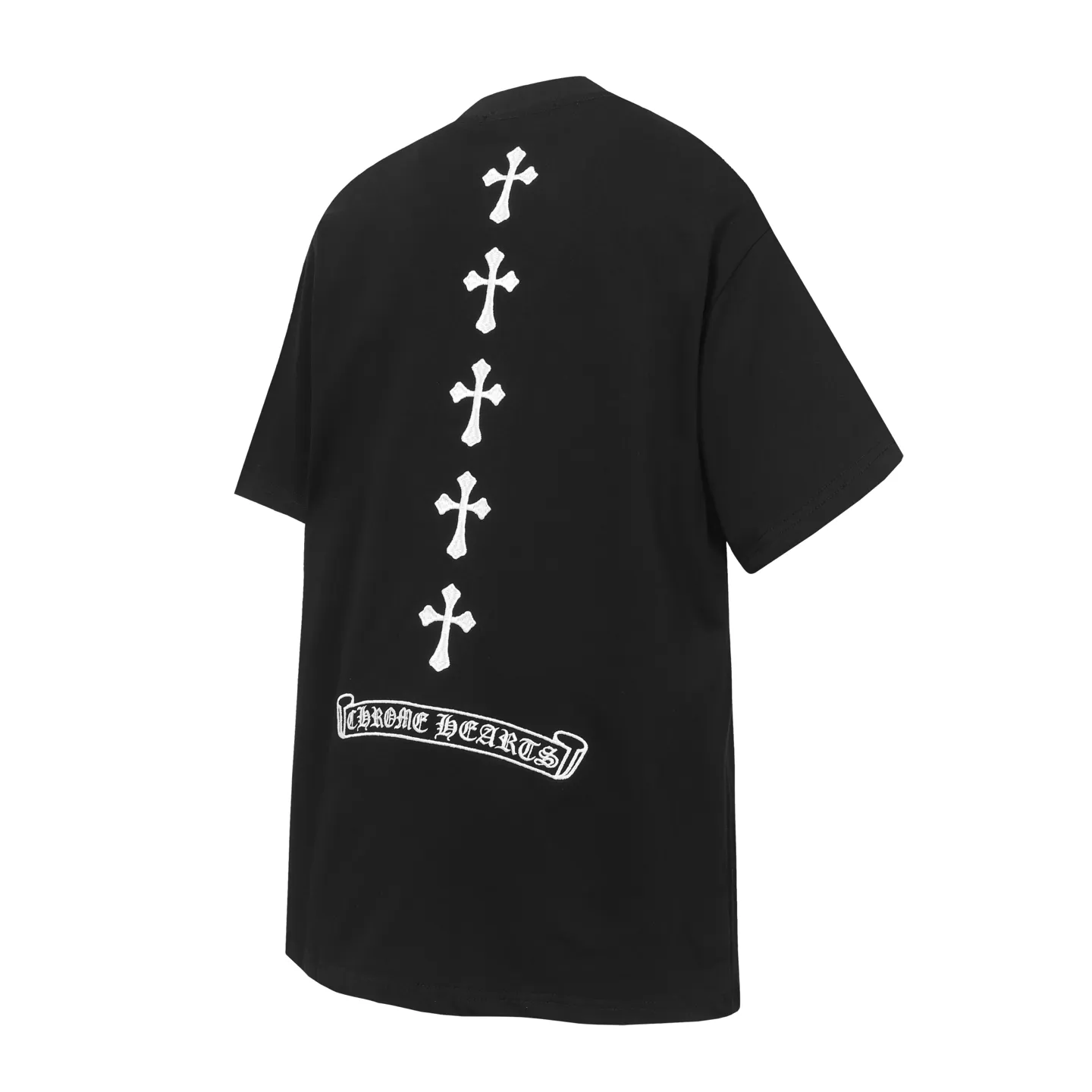 #2268 90 Chrome Hearts/ ✝️ T Quality Colour：Black White Size: S M L XL